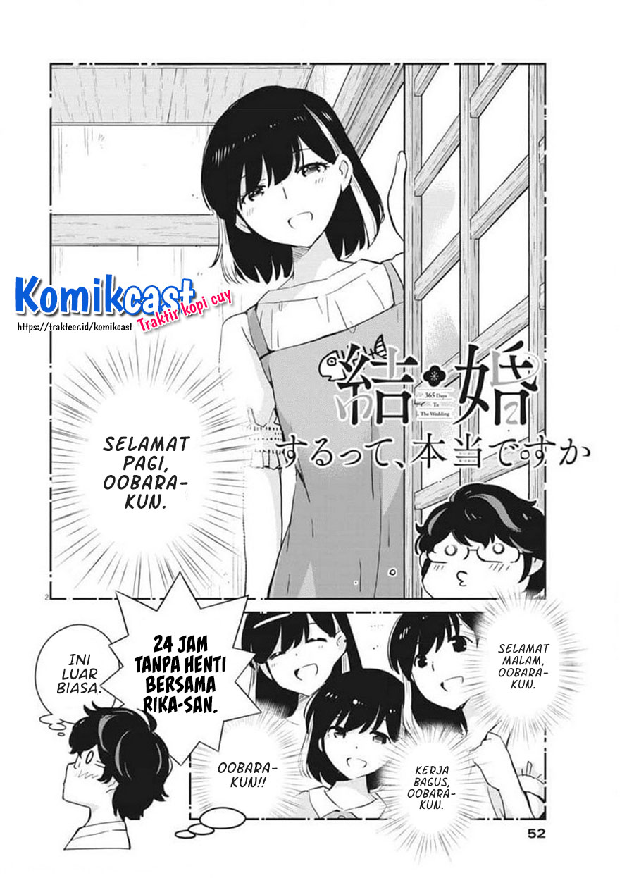 Kekkon Surutte, Hontou Desu ka? Chapter 52 Gambar 3